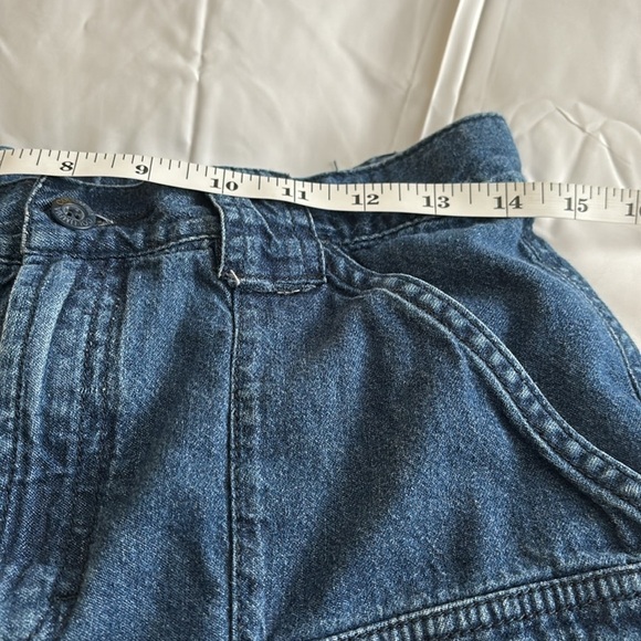 Columbia Vintage Cargo Denim Mini Skirt size small - Picture 4 of 8